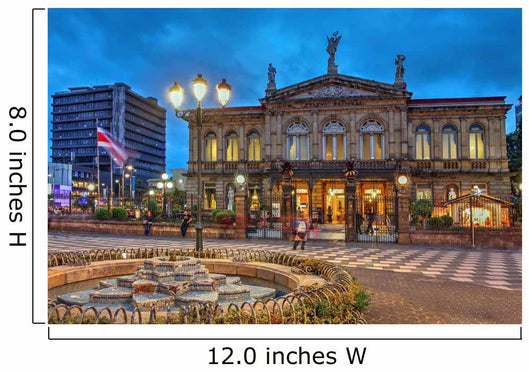 National Theatre of Costa Rica in San Jose Wall Decal