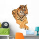 Delicate Tiger Wall Decal