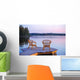 Two Chairs Dock Wall Decal
