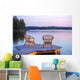 Two Chairs Dock Wall Decal