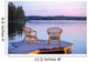Two Chairs Dock Wall Decal