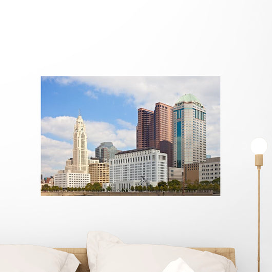 Columbus Ohio Usa Skyline Wall Decal