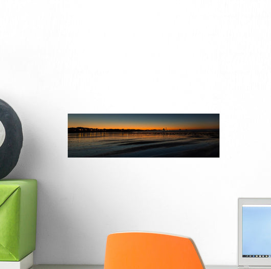New Plymouth Night Bay Wall Decal