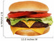 Cheeseburger Wall Decal
