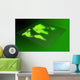 Hologram Wold Map Green Wall Decal