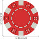 casino poker chip Wall Decal