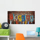 Diverse Hands Holding Word Blogging Concept Wall Decal