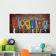 Diverse Hands Holding Word Blogging Concept Wall Decal