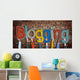 Diverse Hands Holding Word Blogging Concept Wall Decal