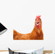 Chicken Hen Shock Wall Decal