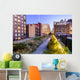 New York City in Manhattan on High Line Park Wall Decal