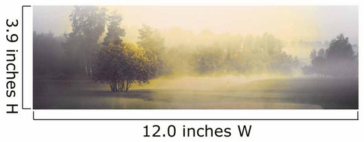Monochrome landscape Wall Decal