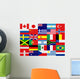 Countries Flag Wall Decal