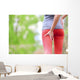 Hamstring sprain or cramps - Running sports injury Wall Decal