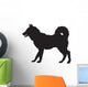 silhouette of a dog-ill Wall Decal