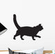 Silhouette Black Cat-ill Wall Decal