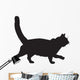 Silhouette Black Cat-ill Wall Decal