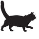 Silhouette Black Cat-ill
