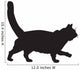 Silhouette Black Cat-ill Wall Decal