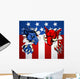Politics Republican Democrat Concept Wall Decal