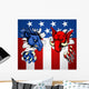Politics Republican Democrat Concept Wall Decal
