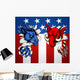 Politics Republican Democrat Concept Wall Decal