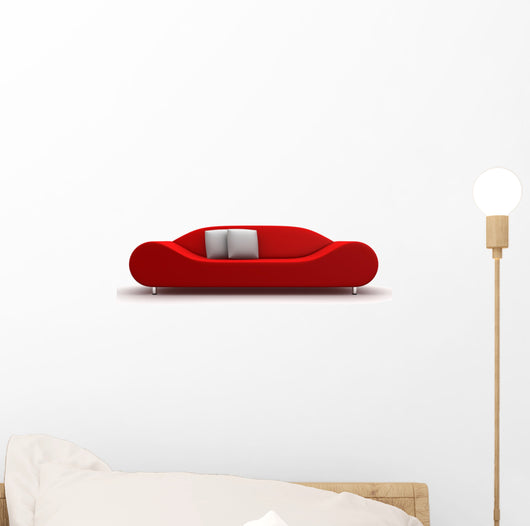 modern sofa Wall Decal