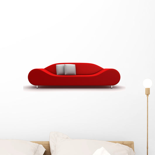 modern sofa Wall Decal