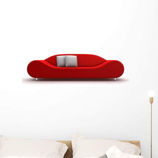 modern sofa Wall Decal
