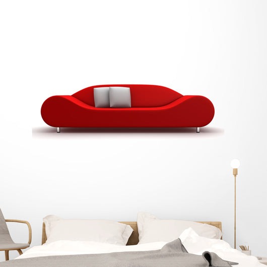 modern sofa Wall Decal