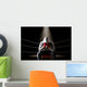 Defeated boxer seating on the ring Wall Decal