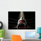 Defeated boxer seating on the ring Wall Decal