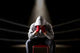 Defeated boxer seating on the ring Wall Decal