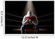 Defeated boxer seating on the ring Wall Decal