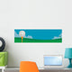 golf banner Wall Decal