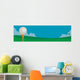 golf banner Wall Decal