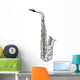 photorealistic saxophone isolated on a white background Wall Decal