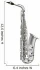 photorealistic saxophone isolated on a white background Wall Decal