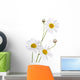 Beautiful Daisy White Wall Decal