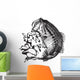 Jumping Bass Wall Decal