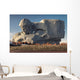 Monument to Soviet soldiers in the ruins of the Brest Fortress Wall Decal