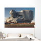 Monument to Soviet soldiers in the ruins of the Brest Fortress Wall Decal