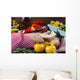 Traditional Tapas Buffet Wooden Wall Decal