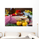 Traditional Tapas Buffet Wooden Wall Decal