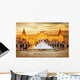 beautiful Plaza de Espana on sunset, Seville, Spain Wall Decal