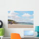 Cliffs and beach in Dieppe Wall Decal
