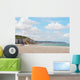 Cliffs and beach in Dieppe Wall Decal
