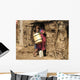 Masai house Wall Decal