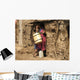Masai house Wall Decal