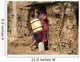 Masai house Wall Decal